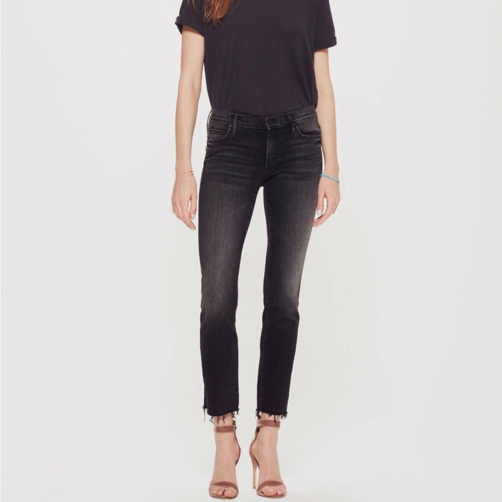 MOTHER Rascal Ankle Snippet in Night Hawk - Size 27